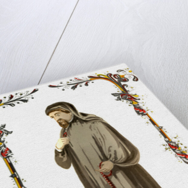 Geoffrey Chaucer, 14th century English author, poet, philosopher, bureaucrat, and diplomat by Anonymous