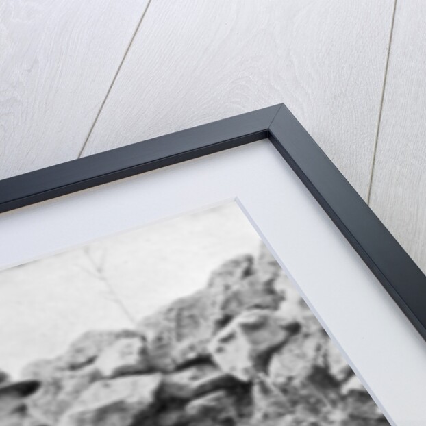 General Marchand inspecting trenches, Champagne, France, World War I by Anonymous