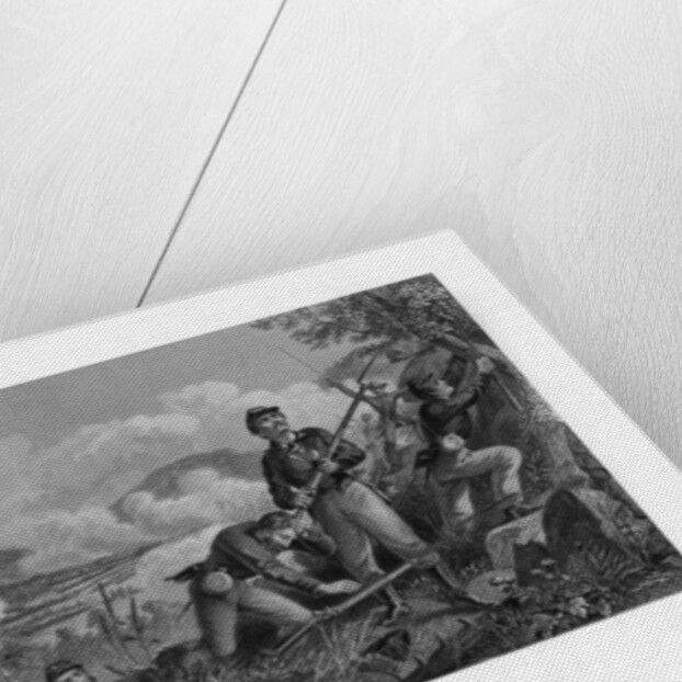 The Battle of Lookout Mountain, Tennessee, 24 November 1863 by John R Chapin