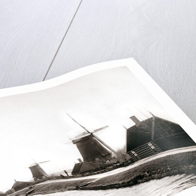 Windmills, Laandam, Netherlands by James Batkin