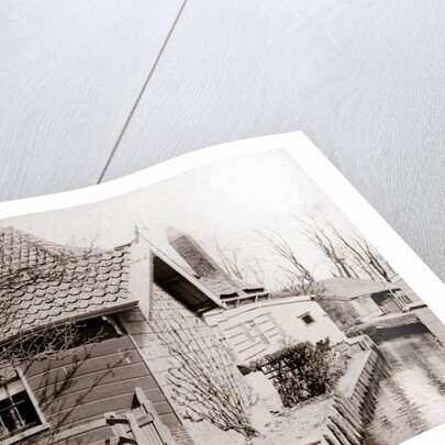 House on a canal bank, Broek, Netherlands by James Batkin