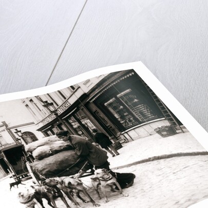 Man with dogcart, Antwerp by James Batkin