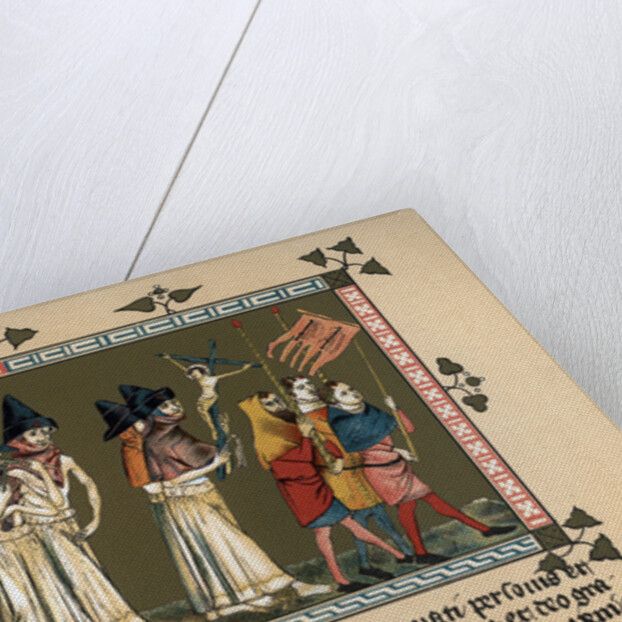 The Flagellants at Doornik in 1349 by Anonymous