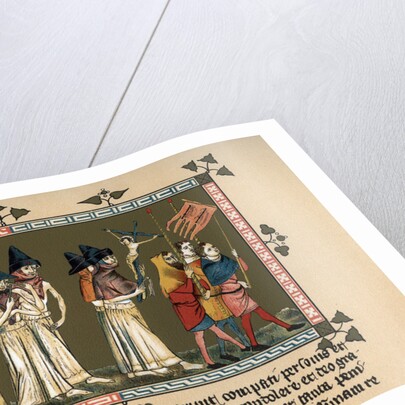 The Flagellants at Doornik in 1349 by Anonymous