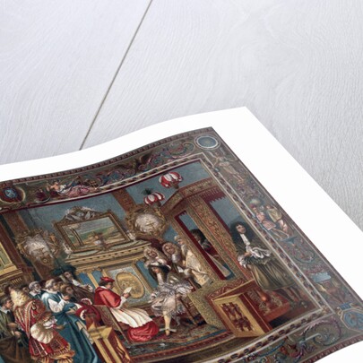 Louis XIV's audience to the Papal ambassador Sigismondo Chigi by Charles le Brun