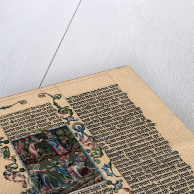 A page from the Wenzel Bible by Anonymous