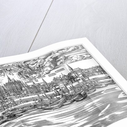 Cologne in 1530 by Anton Woensam