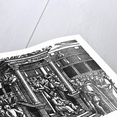 'Latimar Preaching Before King Edward VI', c1550, (c1902-1905) by Anonymous