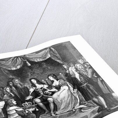 Parliament Offering the Crown to William and Mary by Anonymous