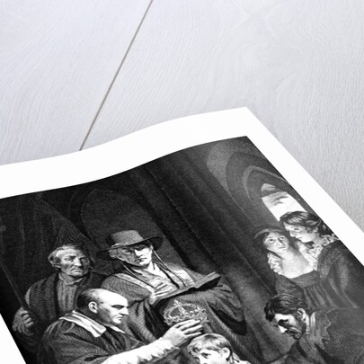 The coronation of Henry VI of England by Anonymous