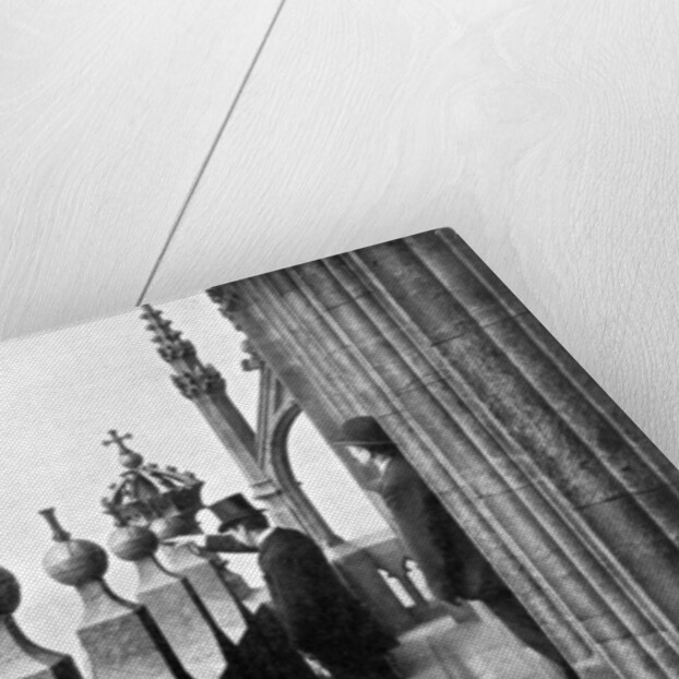 Gallery above the clock face, Big Ben, Palace of Westminster, London by Anonymous