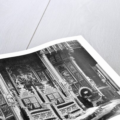 The Royal Throne, House of Lords, Westminster by John Benjamin Stone