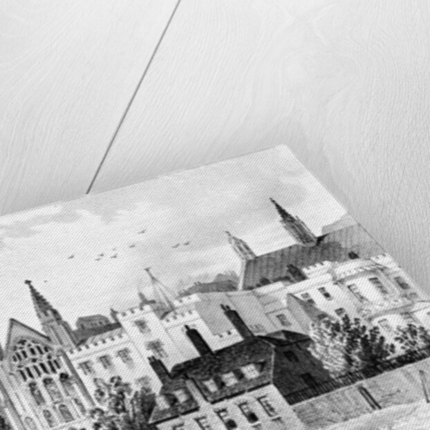 St Stephen's Chapel and the Speaker's House, Westminster, London by Anonymous