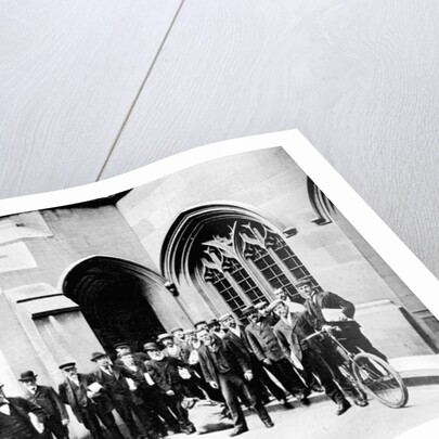 Group of Vote Office messengers, Houses of Parliament, Westminster, London by Anonymous