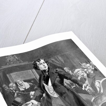 Disraeli's first speech in the House of Commons by Anonymous