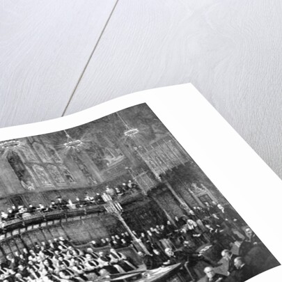The House of Lords during the Home Rule Debate by Anonymous