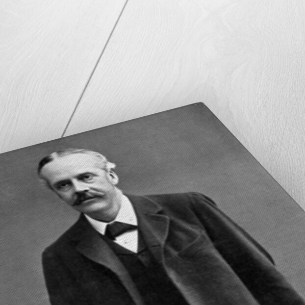 Arthur James Balfour, 1st Earl of Balfour, British statesman and Prime Minister by London Stereoscopic & Photographic Co