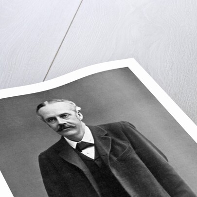 Arthur James Balfour, 1st Earl of Balfour, British statesman and Prime Minister by London Stereoscopic & Photographic Co