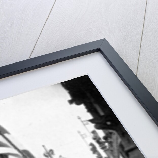 Hoisting the Union Jack, Houses of Parliament, Westminster by Anonymous