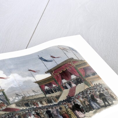 The Opening of the Suez Canal, Port Said, Egypt by Anonymous