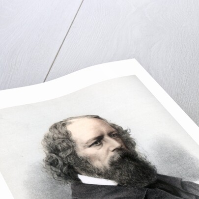 Alfred Tennyson, 1st Baron Tennyson, English poet by Cassell