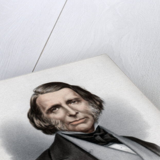 John Ruskin, British author, poet, artist and critic by Cassell