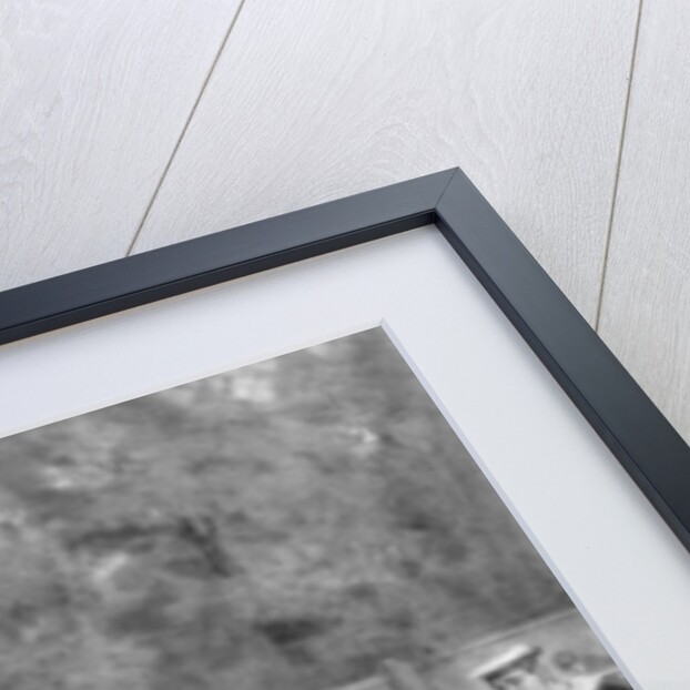 Motors and cycles in Kensington High Street, London by Percy Spence