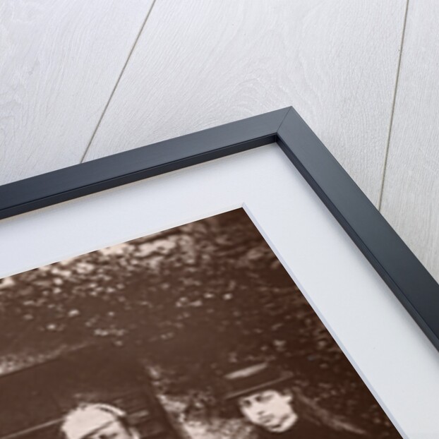 The Prince and Princess of Wales in shooting dress by Russell & Sons