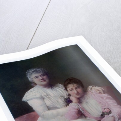 Mrs Lewis (Kate Terry) and Miss Mabel Terry-Lewis, British actresses by Window & Grove