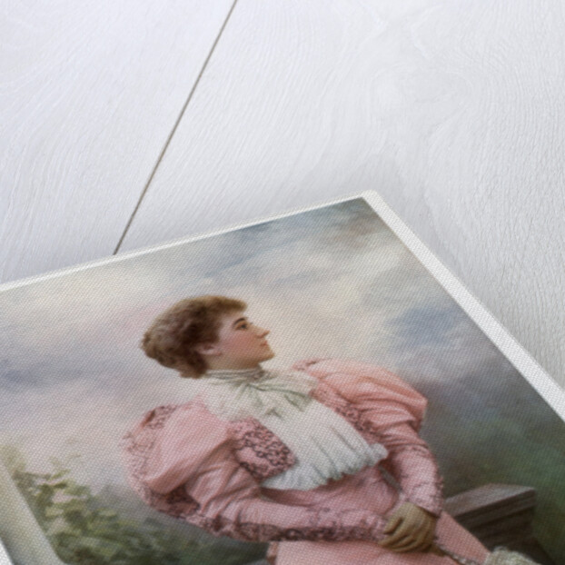 Mary Moore, English actress and theatre manager by W&D Downey