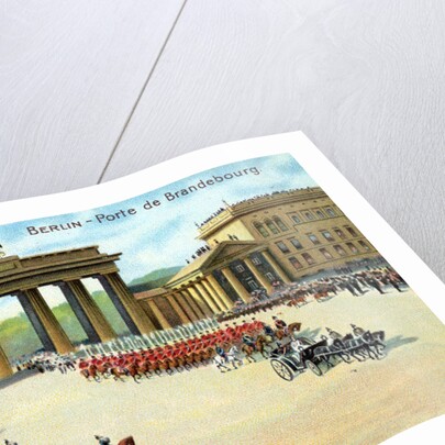 Views of Capitals: Brandenburg Gate, Berlin by Anonymous