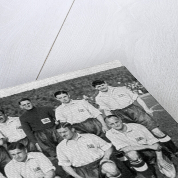 British Olympic football team, Berlin Olympics by Anonymous