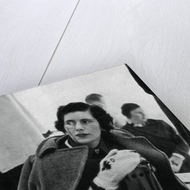 Diana Gordon Lennox, Canadian skier, Winter Olympic Games, Garmisch-Partenkirchen, Germany by Anonymous