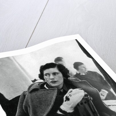 Diana Gordon Lennox, Canadian skier, Winter Olympic Games, Garmisch-Partenkirchen, Germany by Anonymous