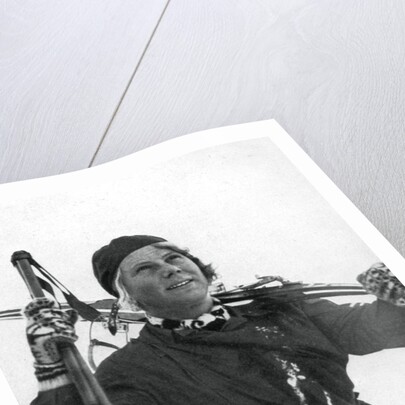 Laila Schou-Nilsen, Norwegian skier, Winter Olympic Games, Garmisch-Partenkirchen, Germany by Anonymous