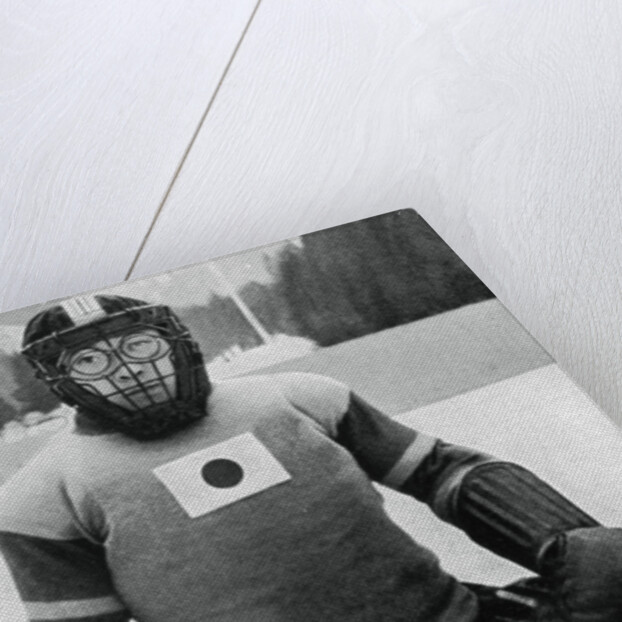 Teiji Homna, Japan ice hockey team, Winter Olympics, Garmisch-Partenkirchen, Germany by Anonymous