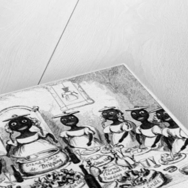 The Banquet of the Black Dolls by George Cruikshank