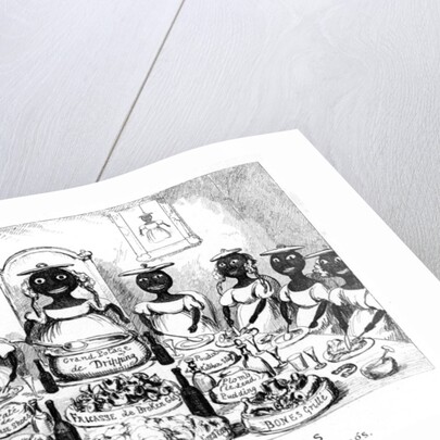 The Banquet of the Black Dolls by George Cruikshank