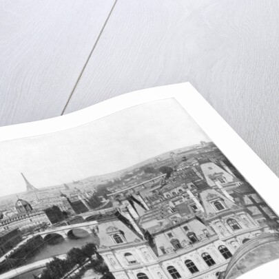 Panorama of Paris, France by John L Stoddard
