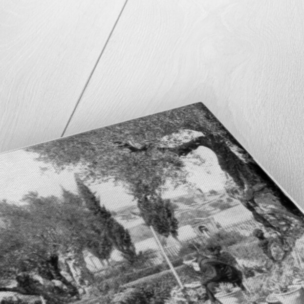 The Garden of Gethsemane, Palestine by John L Stoddard