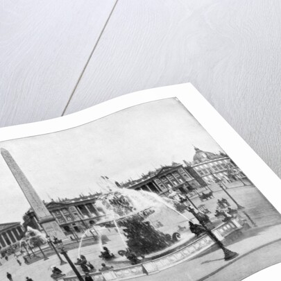 Place de la Concorde, Paris by John L Stoddard