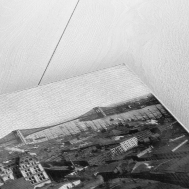 New York and the Brooklyn Bridge by John L Stoddard