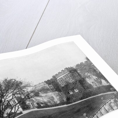 Haddon Hall near Bakewell, Derbyshire, England by John L Stoddard