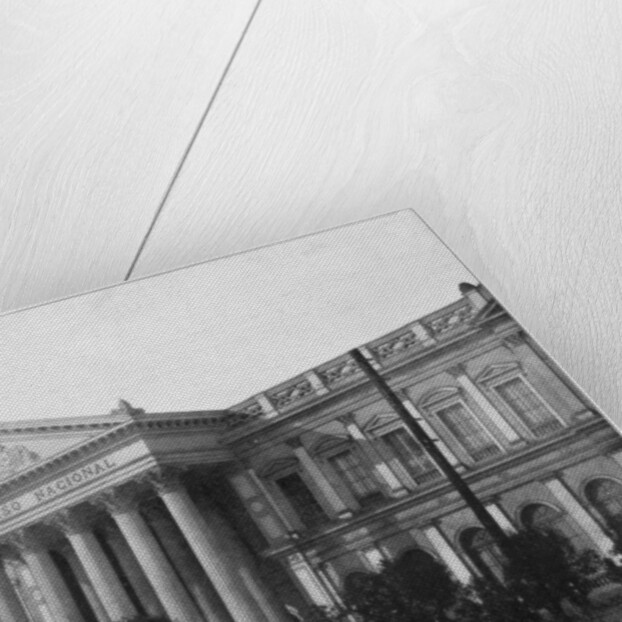 National Congress, Santiago, Chile by John L Stoddard