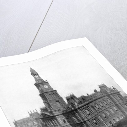 Town Hall and Square, Sydney, Australia by John L Stoddard