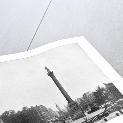 Trafalgar Square, London by John L Stoddard