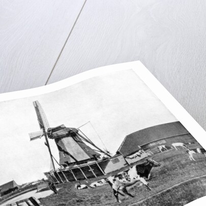 Dutch windmills, Holland by John L Stoddard