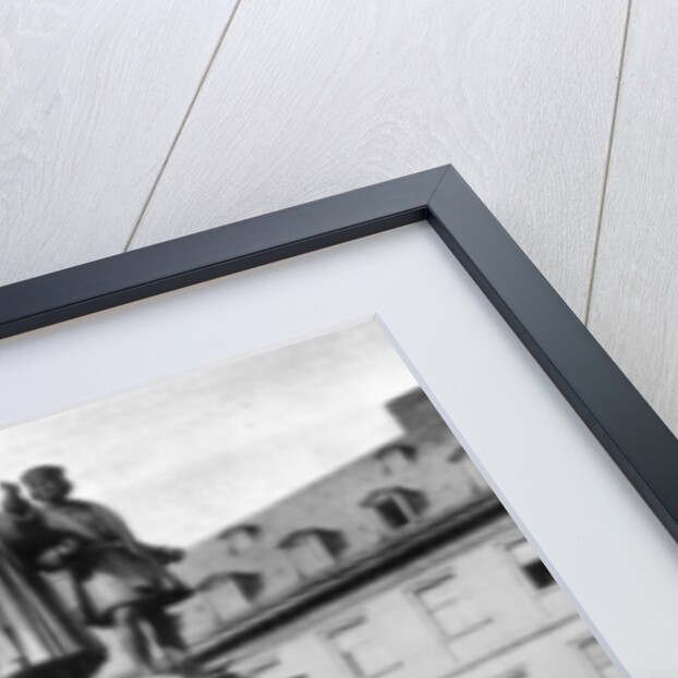 The Gutenberg Monument, Frankfurt, Germany by John L Stoddard