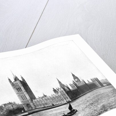 Houses of Parliament, London by John L Stoddard