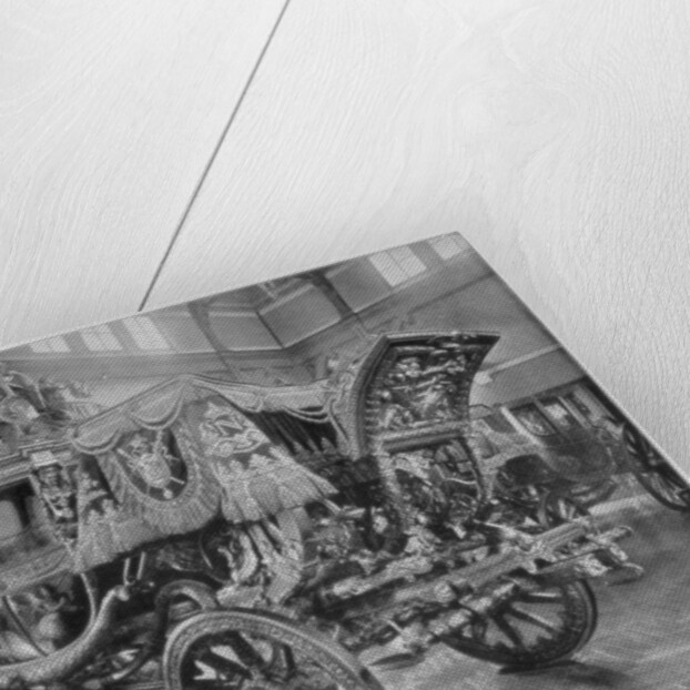 Napoleon's carriage, Versailles by John L Stoddard